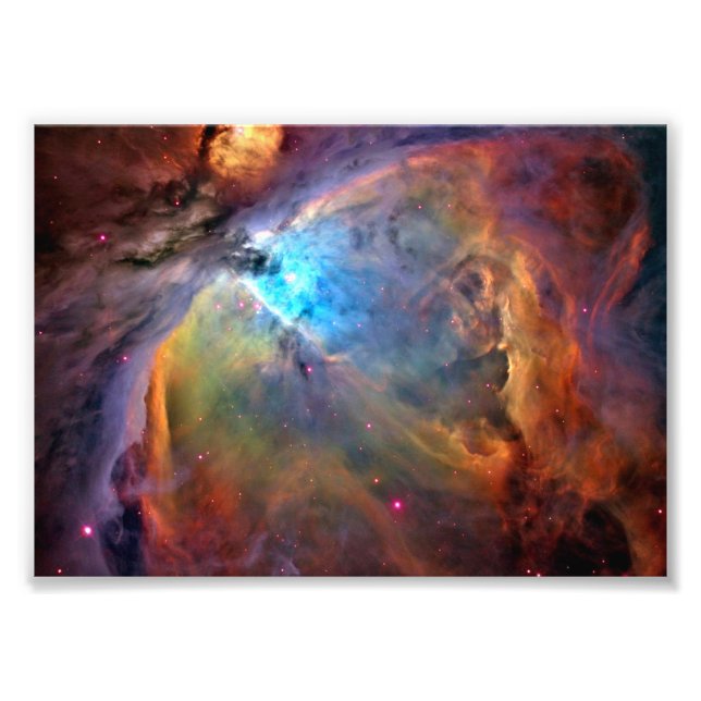 Orion Nebula Space Galaxy Photo Print (Front)