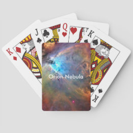 Orion Nebula Space Galaxy Playing Cards