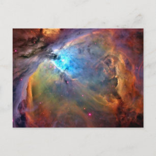 Orion Nebula Space Galaxy Postcard