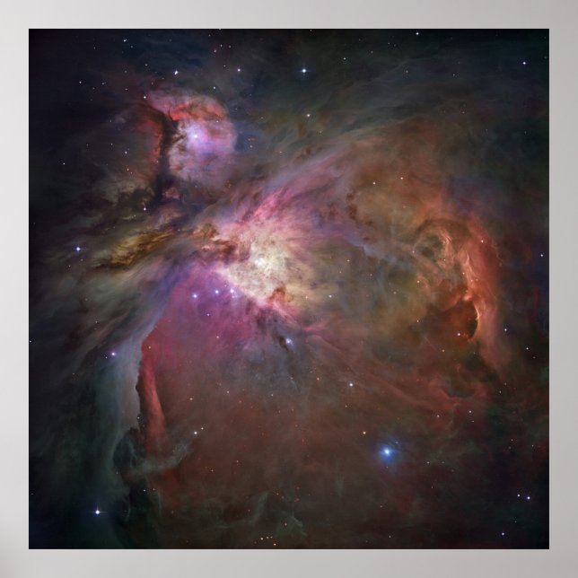 Orion Nebula Square Poster (Front)