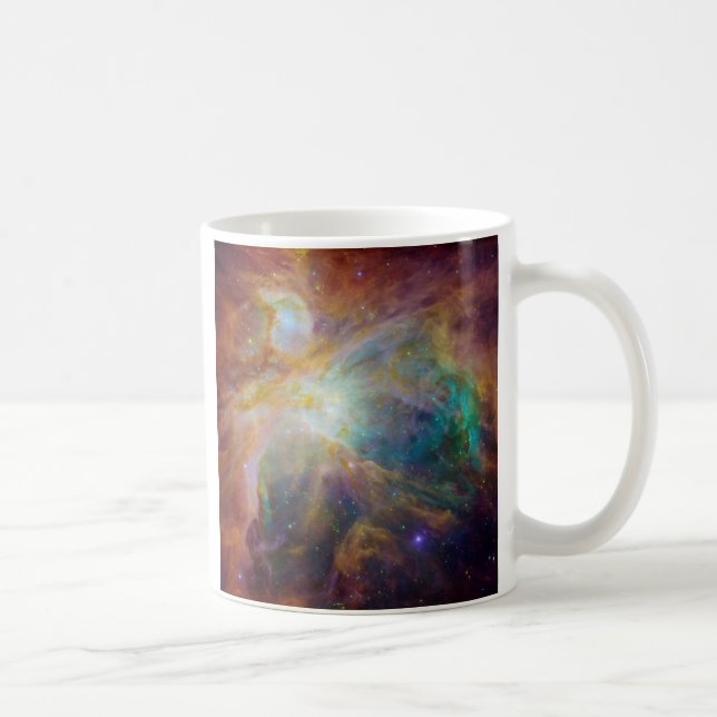 Orion Nebula Stars Composite Coffee Mug (Right)