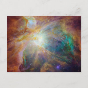 Orion Nebula Stars Composite Postcard