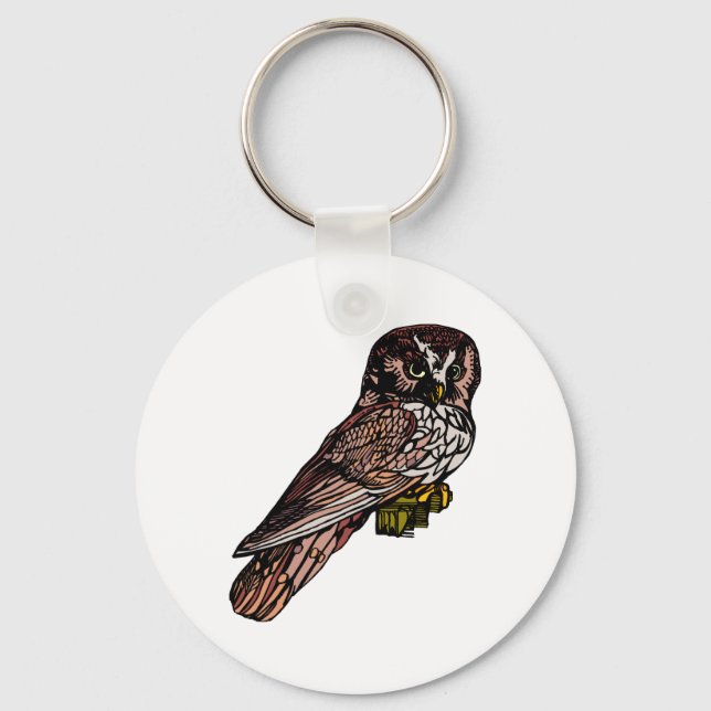 Orion Owl Key Ring (Front)