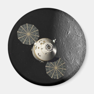Orion Spacecraft in Lunar Orbit Magnet