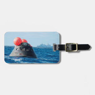 Orion Spacecraft Parachute Landing Luggage Tag