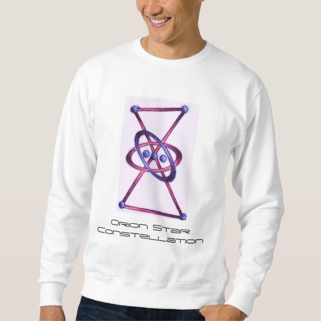 orion star constellation, Orion Star Constellation Sweatshirt (Front)