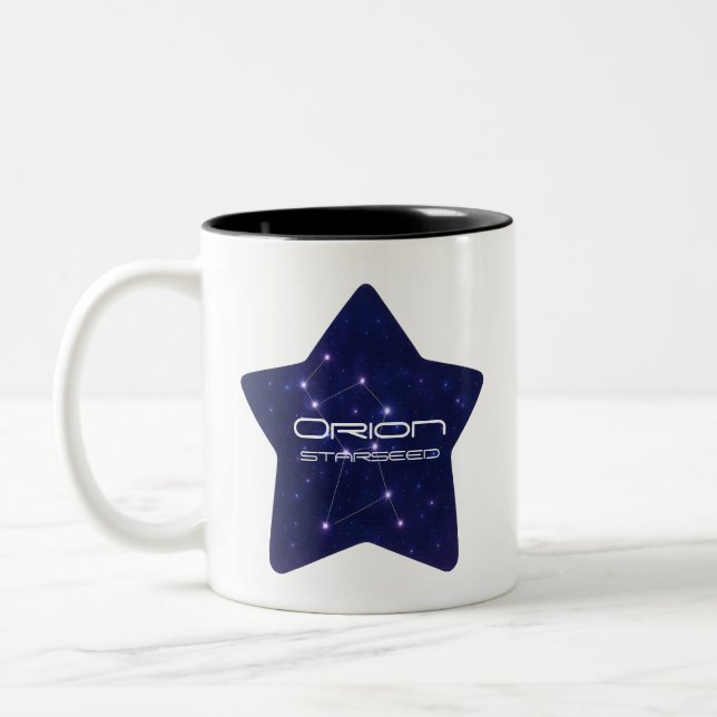 Orion Starseed Mug | Custom Cosmic Coffee Cup (Left)