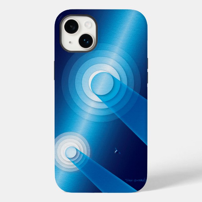Orion's Distant Orbit: iPhone 14 Plus Case (Back)