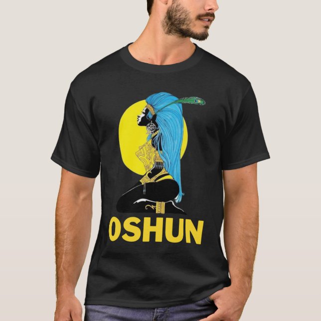 Orisha Oshun  Goddess of Divinity Femininity And L T-Shirt (Front)