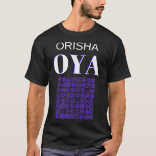 Orisha Oya Orisha Of Wind And Warrior Nature T-Shirt
