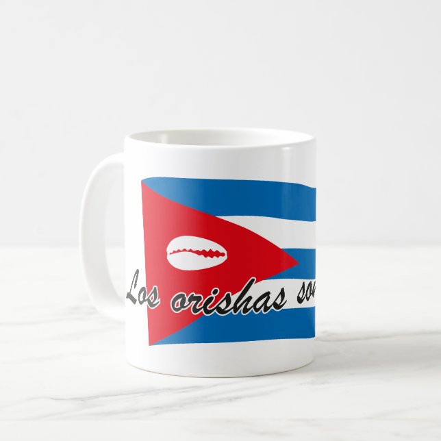 Orishas de Cuba Mug (Front Left)