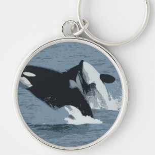 Orka Whale Key Ring
