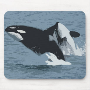 Orka Whale Mouse Mat