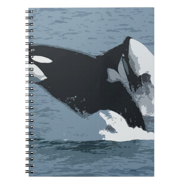Orka Whale Notebook (Front)