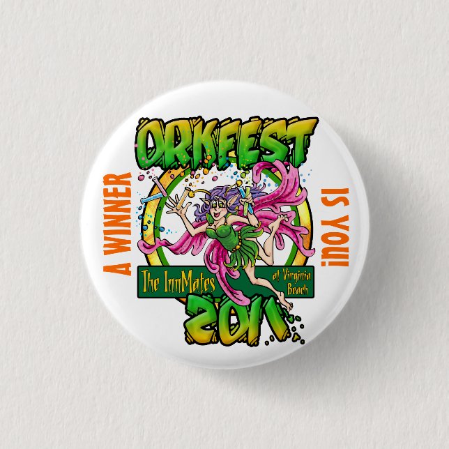 OrkFest 2011 Button (Front)