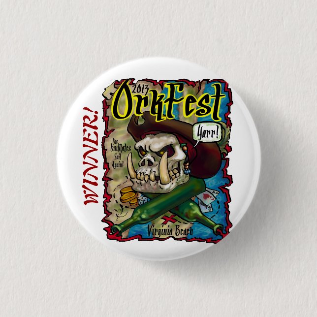OrkFest 2013 button (Front)