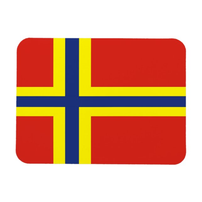 orkney country flag great britain united kingdom magnet (Horizontal)
