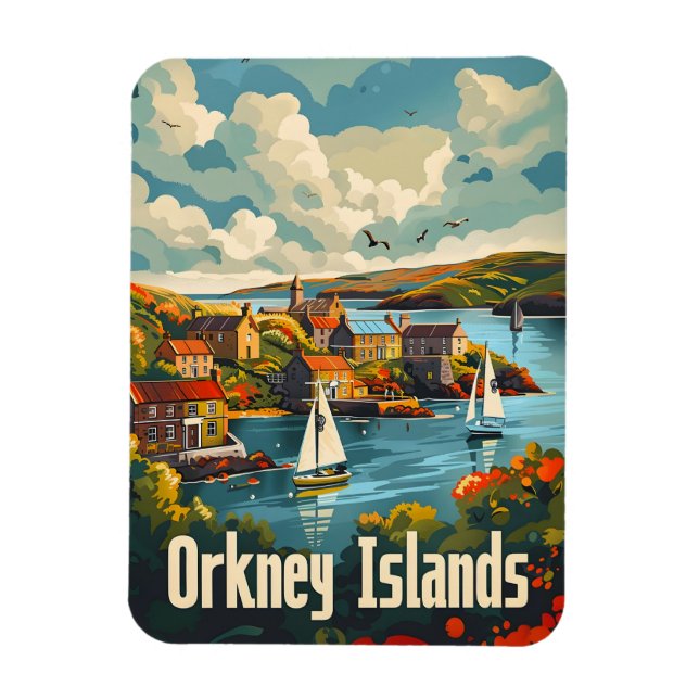 Orkney Islands Magnet (Vertical)