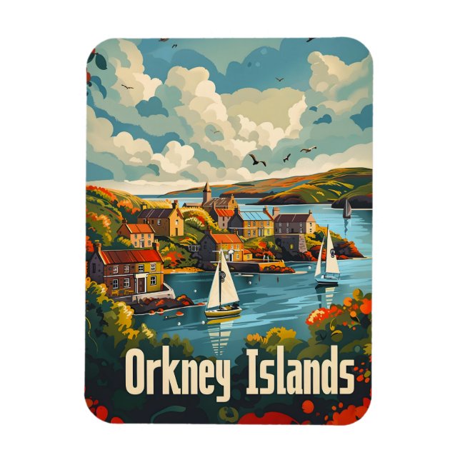 Orkney Islands Magnet (Vertical)