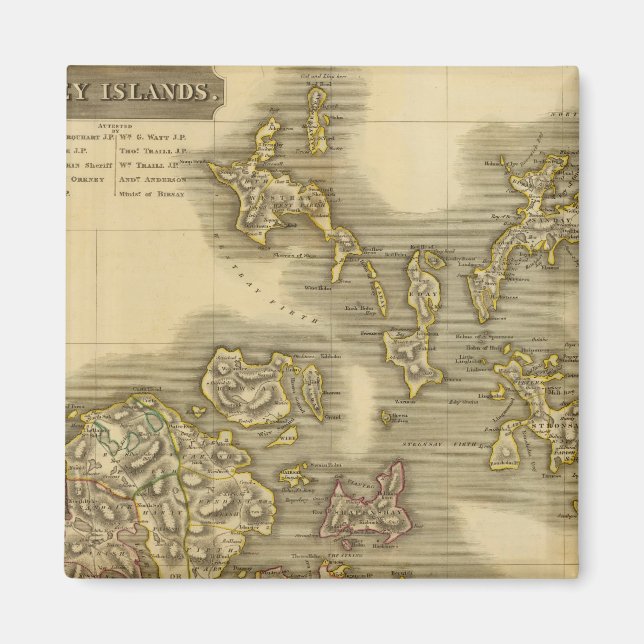 Orkney Islands Magnet (Front)