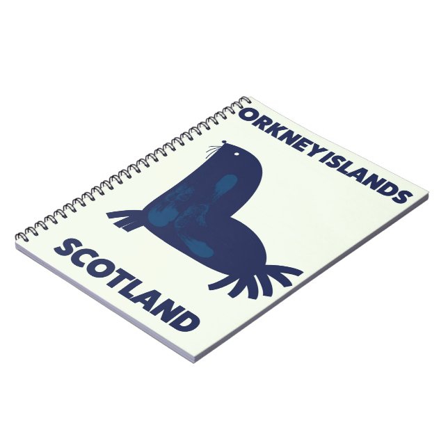 Orkney Islands, Scotland Notebook (Left Side)