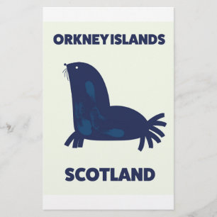 Orkney Islands, Scotland Stationery