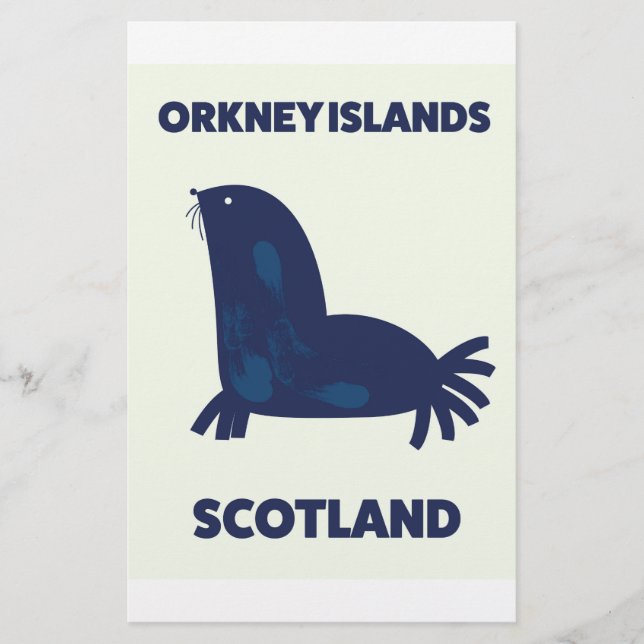 Orkney Islands, Scotland Stationery (Front)