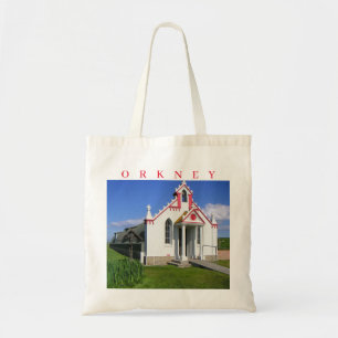 Orkney Italian Chapel view tote bag
