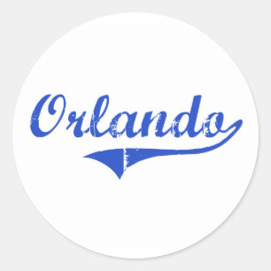 Orlando City Classic Round Sticker