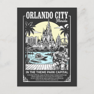 Orlando City Florida In The Theme Park Capital Postcard