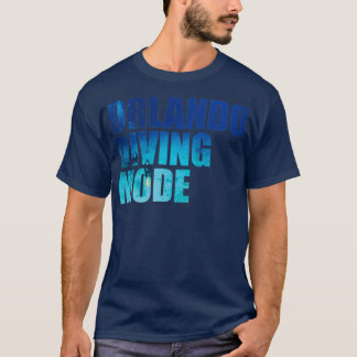 Orlando Diving Mode Diver Photo T-Shirt