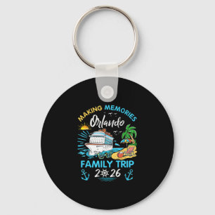 Orlando Family Trip 2026 Making Memories Vacation Key Ring