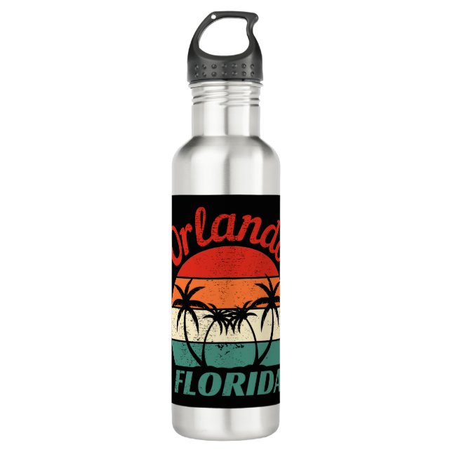 Orlando Florida 710 Ml Water Bottle (Front)