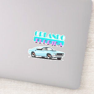 Orlando Florida 80s poster