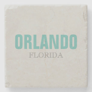 Orlando Florida Beach Style Stone Coaster