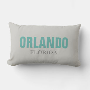 Orlando Florida Beach Throw Pillow