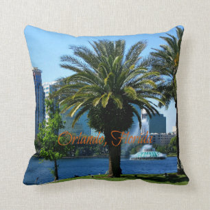 Orlando Florida Cityscape Cushion
