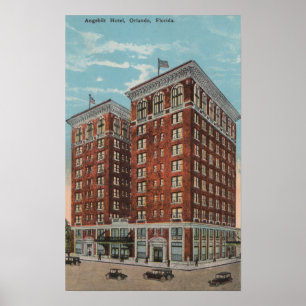 Orlando, Florida - Exterior View of Angebilt Poster