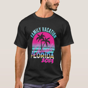 Orlando Florida Family Vacation 2023 Vintage Match T-Shirt