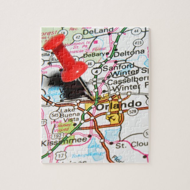 Orlando, Florida Jigsaw Puzzle (Vertical)