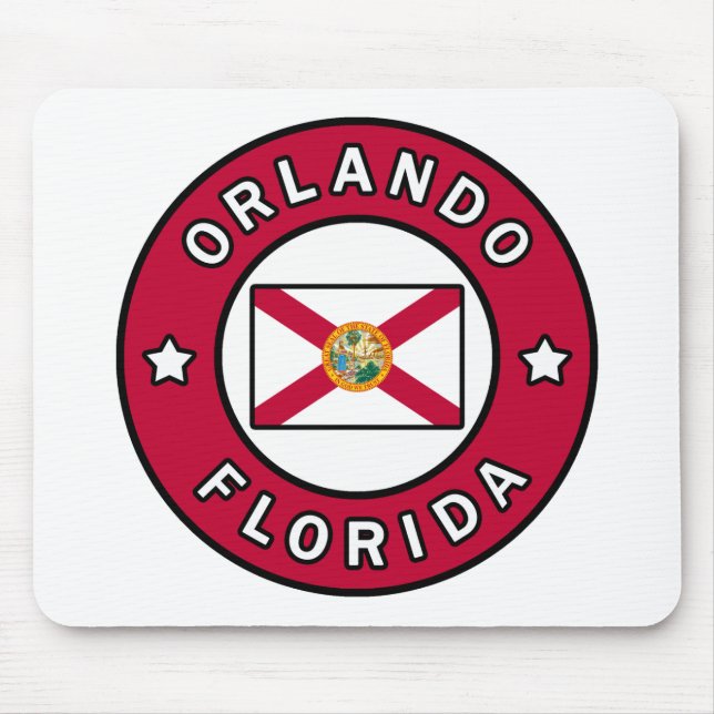 Orlando Florida Mouse Mat (Front)