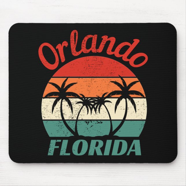 Orlando Florida Mouse Mat (Front)