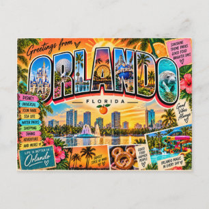 Orlando Florida Postcard