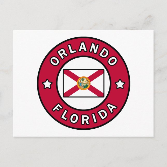 Orlando Florida Postcard (Front)