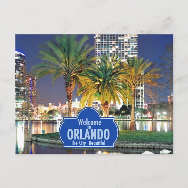 Orlando Florida Postcard (Front)