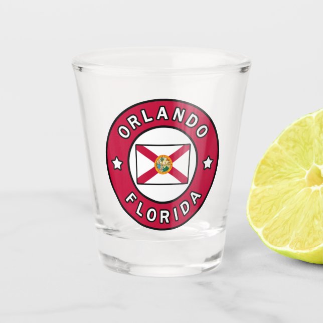 Orlando Florida Shot Glass (Front)
