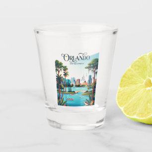 Orlando Florida Shot Glass