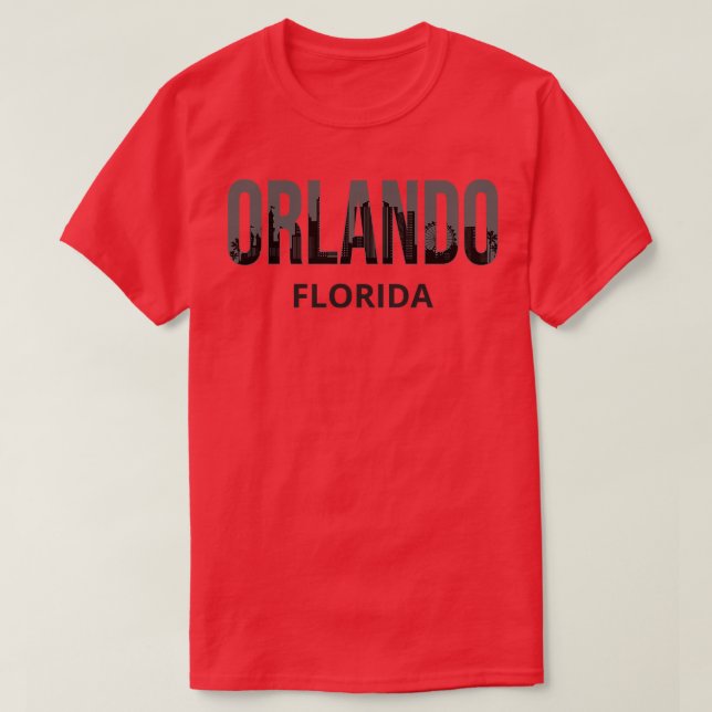 Orlando Florida Skyline Pride I T-Shirt (Design Front)