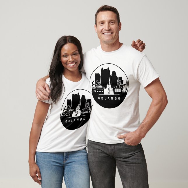 Orlando Florida Skyline T-Shirt (Unisex)