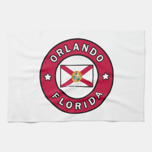 Orlando Florida Tea Towel